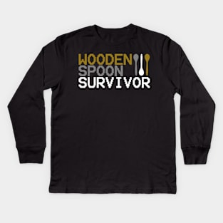 Wooden Spoon Survivor Kids Long Sleeve T-Shirt